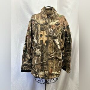 Cabela's scent-lok super slam break up infinity camo zip up jacket size M
